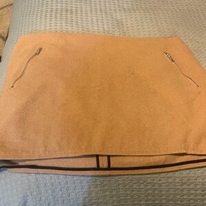 GAP Tan wool Skirt with Zipper Details